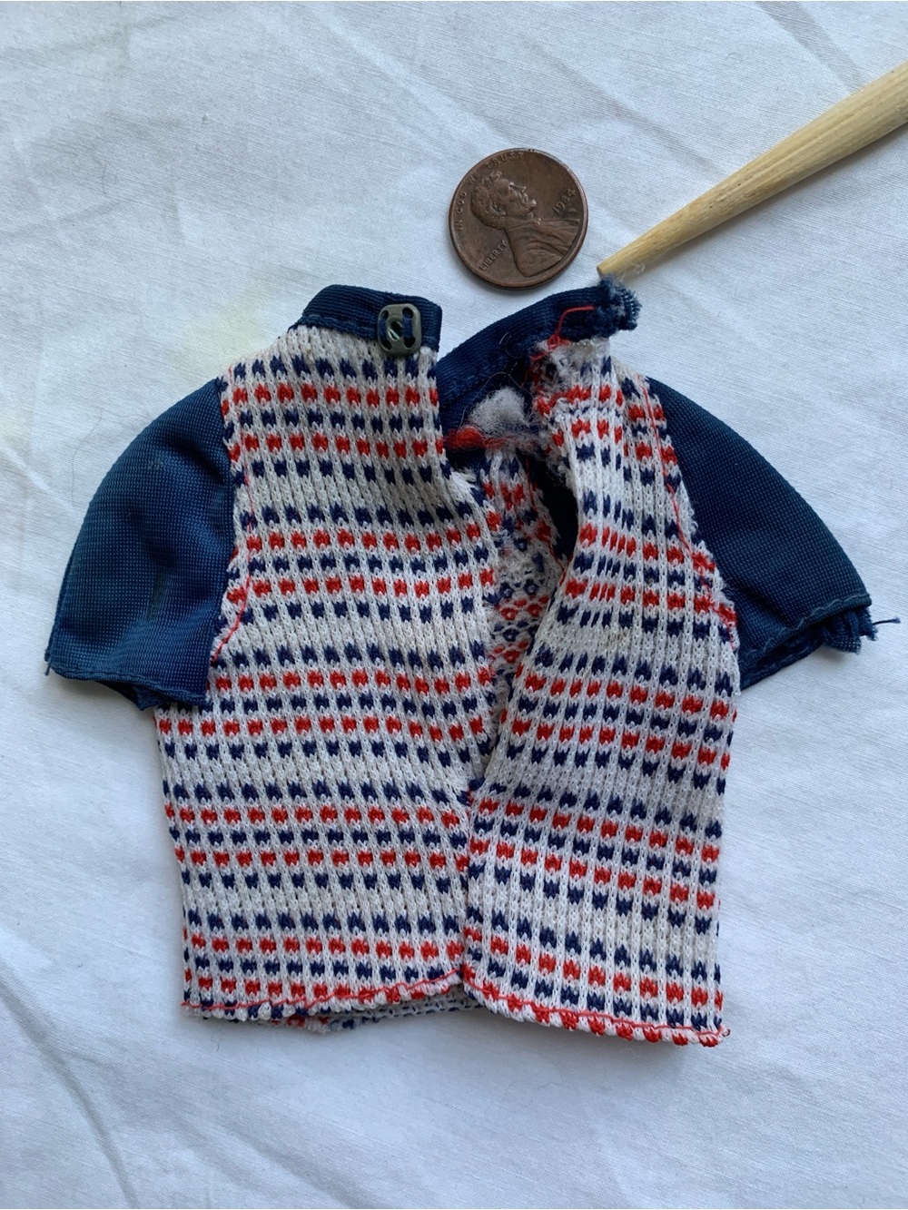 Vintage 1970s Barbie Clothing Lot - 2 "Best Buy" Fashion Tops (TLC) - Picture 6 of 8